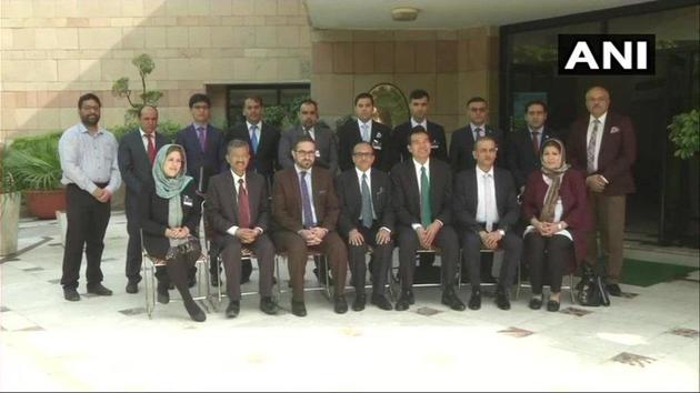 Afghan diplomats at the inauguration of the Joint India-China Training Programme in New Delhi .(Twitter/ANI Photo) Afghan diplomats at the inauguration of the Joint India-China Training Programme in New Delhi .(Twitter/ANI Photo)