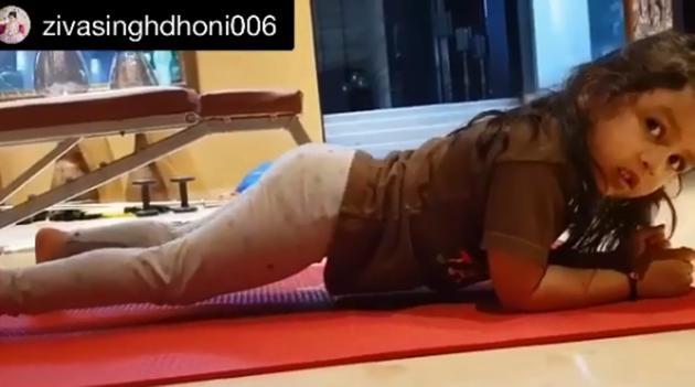 Instagram seems to have been won over by Ziva. (Sakshi Dhoni/Instagram) Instagram seems to have been won over by Ziva. (Sakshi Dhoni/Instagram)