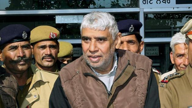 Self-proclaimed godman Rampal was last week convicted in two murder cases dating back to November 2014.(PTI file photo)