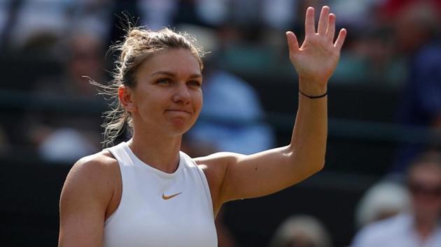 File image of Simona Halep. (REUTERS) File image of Simona Halep. (REUTERS)