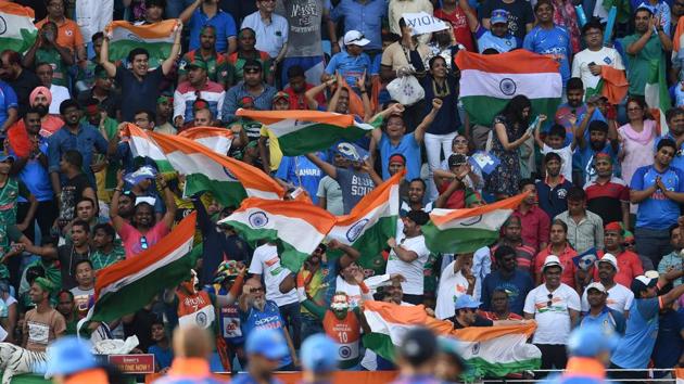 On Wednesday, the Bombay High Court said that it was not inclined to grant interim stay on the sale of tickets for the October 29 India-West Indies ODI match to be held at the Brabourne Stadium. A division bench was hearing petitions filed by the Mumbai Cricket Association (MCA) and two of its members challenging the BCCI’s decision to shift the match from Wankhede Stadium to Brabourne. (ISHARA S. KODIKARA / AFP File)