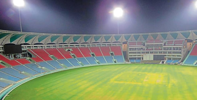 The Ekana International Cricket Stadium has the capacity of 50,000. (HT Photo) The Ekana International Cricket Stadium has the capacity of 50,000. (HT Photo)