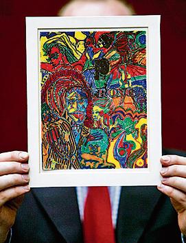 John Lennon is believed to have drawn ‘Strong’ during an acid trip.(Getty Images) John Lennon is believed to have drawn ‘Strong’ during an acid trip.(Getty Images)
