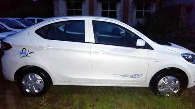 An electric car manufactured by Tata Motors. Last year, the sale of electric vehicles surpassed the 30 lac mark worldwide.(HT File Photo) An electric car manufactured by Tata Motors. Last year, the sale of electric vehicles surpassed the 30 lac mark worldwide.(HT File Photo)