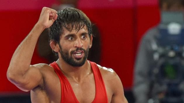 Bajrang Punia is only Indian to be seeded at the World Wrestling Championship.(PTI) Bajrang Punia is only Indian to be seeded at the World Wrestling Championship.(PTI)