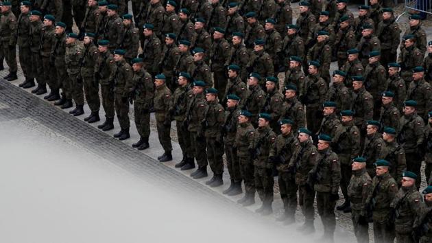 As Poland prepares to mark the centenary of its independence this November, thousands of Poles are training in all weathers for a part-time force meant to help defend the eastern European state from invasion. More than 12,000 volunteers have joined the Territorial Defence Forces (WOT), as well as more than 2,000 professional soldiers. (Kacper Pempel / REUTERS)