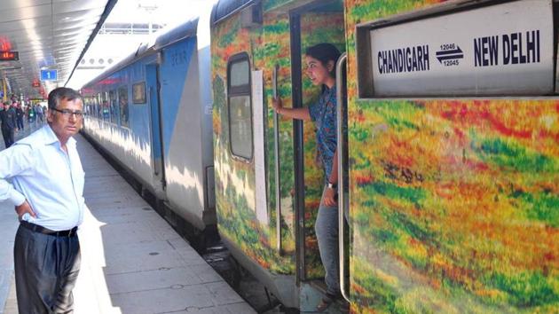 The executive chair car ticket usually priced at Rs Rs 1,000 had gone up to Rs 1,700.(HT File) The executive chair car ticket usually priced at Rs Rs 1,000 had gone up to Rs 1,700.(HT File)