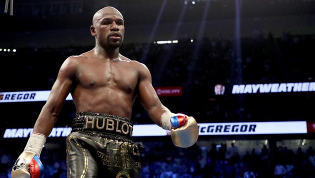 File picture of Floyd Mayweather Jr.(AFP)