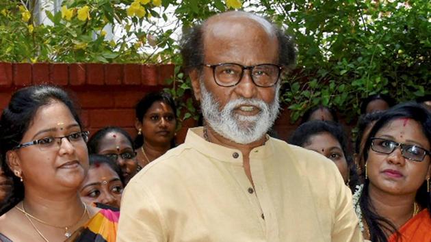 Veteran actor Rajinikanth indicated that caution should be exercised when it came to matters of religion and related rituals. (PTI File Photo) Veteran actor Rajinikanth indicated that caution should be exercised when it came to matters of religion and related rituals. (PTI File Photo)