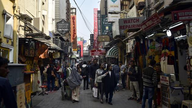 The Khan Market redevelopment plan will be tabled in the New Delhi Municipal Council’s meeting in December.(HT File Photo)