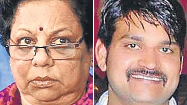 BJP MLA Krishnendra Kaur (L) and Congress leader Bhupendra Singh. (File Photo) BJP MLA Krishnendra Kaur (L) and Congress leader Bhupendra Singh. (File Photo)