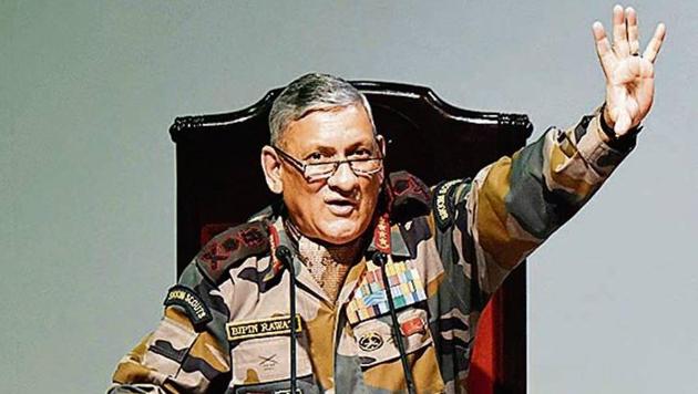 The army could cut over one lakh troops in the next few years and some of them could be assigned new roles, General Bipin Rawat said. (HT File Photo) The army could cut over one lakh troops in the next few years and some of them could be assigned new roles, General Bipin Rawat said. (HT File Photo)