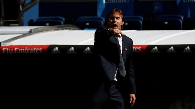 File image of Real Madrid coach Julen Lopetegui. (REUTERS) File image of Real Madrid coach Julen Lopetegui. (REUTERS)
