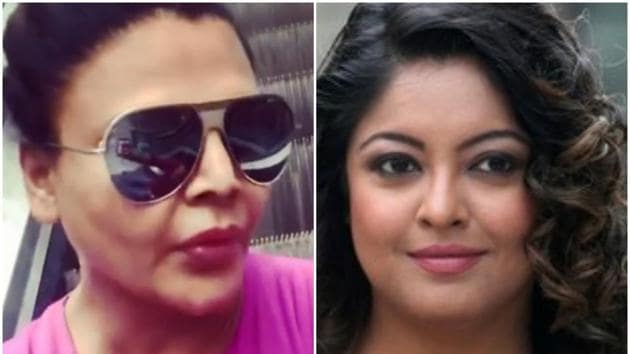 Tanushree Dutta and Rakhi Sawant have been at loggerheads.