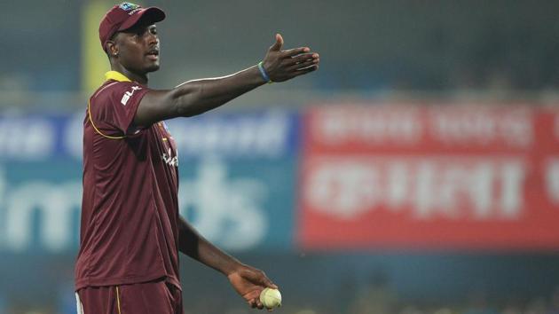 West Indies team captain Jason Holder gestures during the first one day international (ODI) cricket match between India and West Indies (AFP) West Indies team captain Jason Holder gestures during the first one day international (ODI) cricket match between India and West Indies (AFP)
