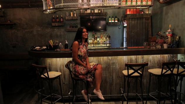 “I like my job. I like bars and night life here. But in the end I would like to move out of Syria. I don’t see a future here,” said Rasha, a 30-year-old bar owner. “When there was war here and we had bombs falling every day I never wanted to leave. But now, yes,” she said. (Marko Djurica / REUTERS)