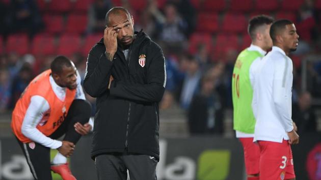 File image of Monaco coach Thierry Henry.(AFP)