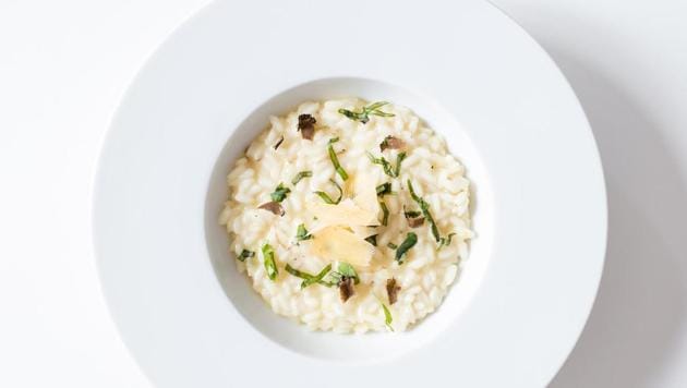 In Italy a risotto will be made fresh, a process that takes twenty minutes or so. This is too much work for non-Italian chefs so many use short cuts.(Unsplash)