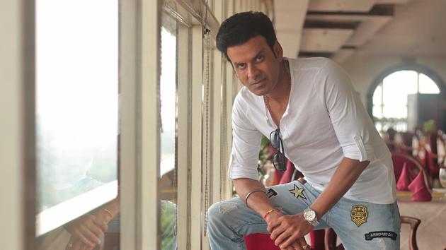 Actor Manoj Bajpayee has been keeping very busy in the past few years with back-to-back releases(Photo: Shivam Saxena/Hindustan Times)