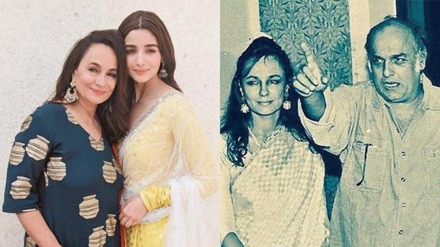Alia Bhatt wished her mother Soni Razdan on her birthday with a rare throwback picture.(Instagram)