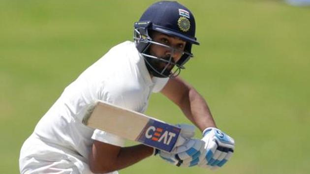 Rohit Sharma plays a shot during the fifth day of the second Test cricket match between South Africa and India.(AFP) Rohit Sharma plays a shot during the fifth day of the second Test cricket match between South Africa and India.(AFP)
