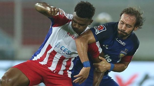 ATK defeated Chennaiyin FC in their Indian Super League (ISL) encounter on Friday.(Twitter)