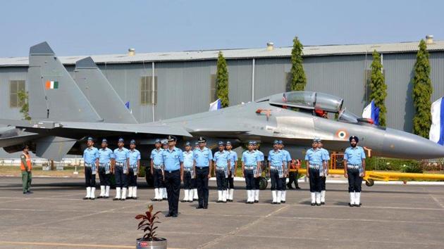 The Sukhoi Su-30MKI fighter jet was handed over to the Operational Squadron of the IAF(Twitter/Indian Air Force) The Sukhoi Su-30MKI fighter jet was handed over to the Operational Squadron of the IAF(Twitter/Indian Air Force)