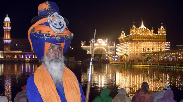 Guru Ram Das is credited with founding the holy city of Amritsar. (Sameer Sehgal/HT)