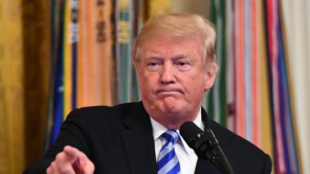 US President Donald Trump. (AFP) US President Donald Trump. (AFP)