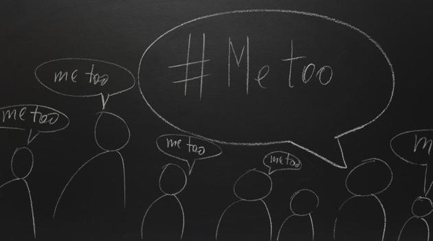 me too written with chalk on blackboard (HT PHOTO) me too written with chalk on blackboard (HT PHOTO)