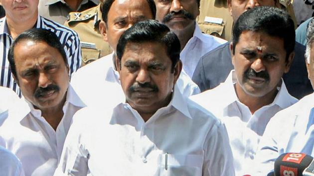 The Madras High Court on Thursday upheld Speaker P Dhanapal’s decision of disqualifying 18 MLAs. (PTI File Photo) The Madras High Court on Thursday upheld Speaker P Dhanapal’s decision of disqualifying 18 MLAs. (PTI File Photo)