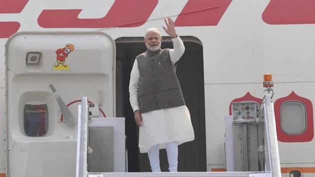 Prime Minister Narendra Modi Saturday left for Japan to attend the annual summit with his counterpart Shinzo Abe. (Raveesh Kumar/Twitter) Prime Minister Narendra Modi Saturday left for Japan to attend the annual summit with his counterpart Shinzo Abe. (Raveesh Kumar/Twitter)