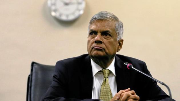 Sacked Sri Lankan prime minister Ranil Wickremesinghe on Saturday demanded the parliament speaker call an emergency session so he can prove his majority, officials said.(Reuters File Photo)