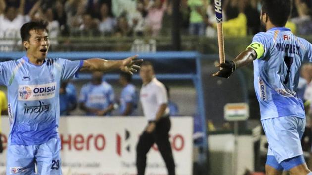 India play Pakistan in the final of the 2018 Asian Champions Trophy.(PTI)