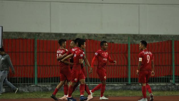 Shillong Lajong side fielded no foreigners and played as many as nine U-22 players in the starting XI, (AIFF) Shillong Lajong side fielded no foreigners and played as many as nine U-22 players in the starting XI, (AIFF)