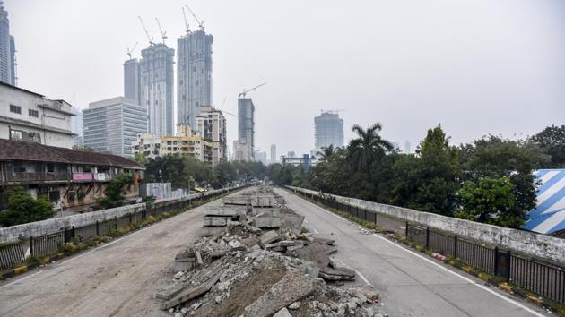 The Lower Parel bridge was demolished after being found at risk of collapsing(HT Photo) The Lower Parel bridge was demolished after being found at risk of collapsing(HT Photo)