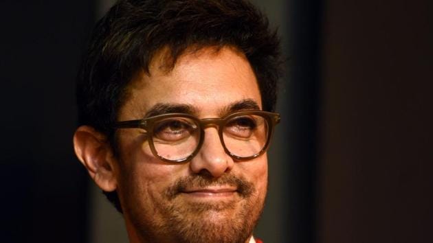 Aamir Khan attends the opening ceremony of the Jio MAMI 20th Mumbai Film Festival 2018, in Mumbai.(AFP)