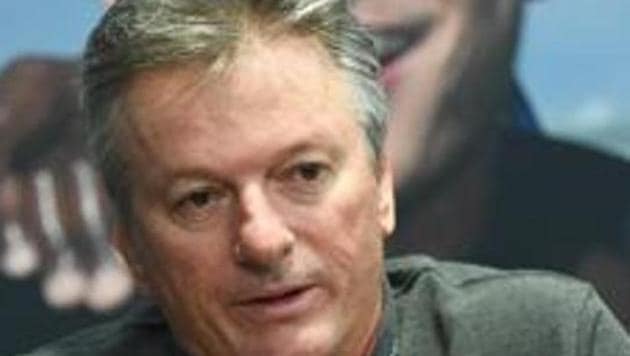 Steve Waugh is interviewed prior to the 2016 Laureus World Sports Awards at Messe Berlin on April 18, 2016 in Berlin. (Getty Images for Laureus)