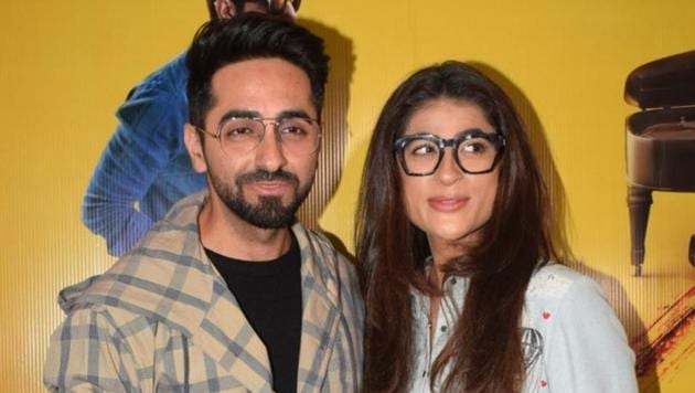 Ayushmann Khurrana observed the Karwa Chauth fast for his wife Tahira Kashyap this year.(IANS)