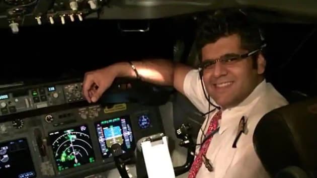 Bhavye Suneja, the captain of the Indonesian plane that crashed soon after taking off from Jakarta this morning is from Delhi.(Photo: Facebook/Bhavye Suneja)