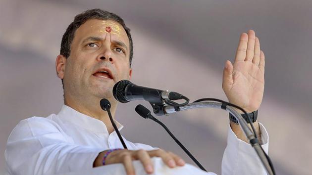 Rahul Gandhi cited his meeting with ex-servicemen on Saturday and said they blamed PM Modi for the killings of jawans and for the situation in Jammu and Kashmir. (PTI) Rahul Gandhi cited his meeting with ex-servicemen on Saturday and said they blamed PM Modi for the killings of jawans and for the situation in Jammu and Kashmir. (PTI)