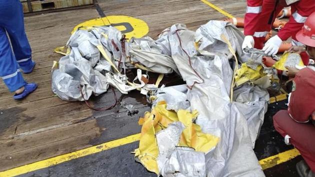 The accident is the first to be reported that involves the widely-sold Boeing 737 MAX, an updated, more fuel-efficient version of the manufacturer’s workhorse single-aisle jet. The first Boeing 737 MAX jets were introduced into service in 2017. The last major accident in Indonesia was in December 2014 when AirAsia Indonesia’s Airbus A320 aircraft crashed into the waters after taking off from Surabaya to Singapore with 162 people on board. (BNPB via AP)