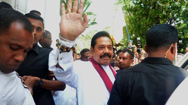 Sri Lanka was thrown into a political crisis on Friday when President Maithripala Sirisena sacked Prime Minister Ranil Wickremesinghe and named Mahinda Rajapaksa (pictured) to replace him. (AFP) Sri Lanka was thrown into a political crisis on Friday when President Maithripala Sirisena sacked Prime Minister Ranil Wickremesinghe and named Mahinda Rajapaksa (pictured) to replace him. (AFP)