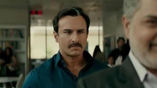 Saif Ali Khan as Shakun Kothari in Baazaar.(Instagram)