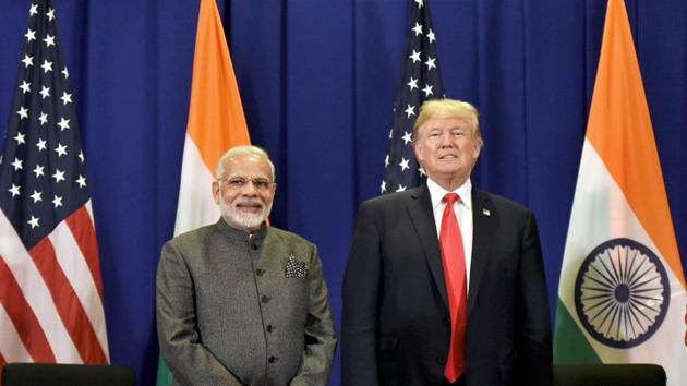 Prime Minister Narendra Modi with President of United States of America Donald Trump in Manila, Philippines. (PTI File Photo) Prime Minister Narendra Modi with President of United States of America Donald Trump in Manila, Philippines. (PTI File Photo)