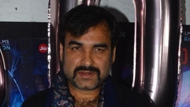 Pankaj Tripathi at the success party of Stree in Mumbai in September this year.(IANS)