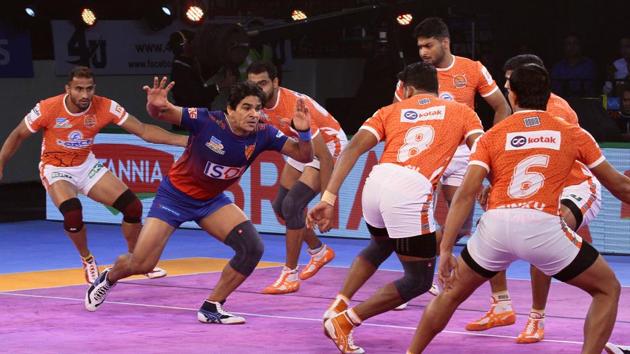 Puneri Paltan extend their lead at the top of the table.(Pro Kabaddi)