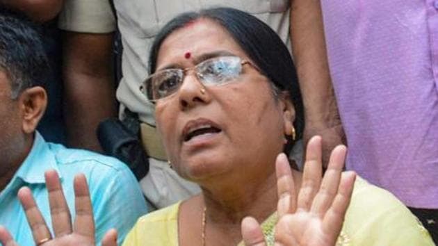 Manju Verma resigned in August as social welfare minister after a telephone conversation linking her husband to the main accused Thakur became public.(PTI File Photo)