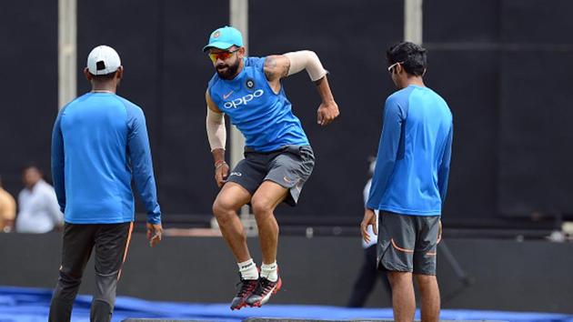 File image of India skipper Virat Kohli in action during a training session. (AFP/Getty Images) File image of India skipper Virat Kohli in action during a training session. (AFP/Getty Images)