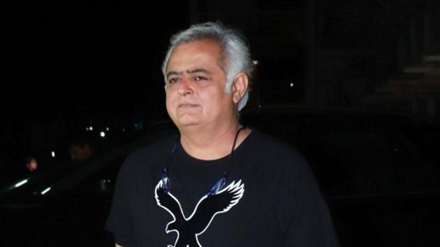 Director Hansal Mehta at the special screening of the film Stree in Mumbai.(IANS)